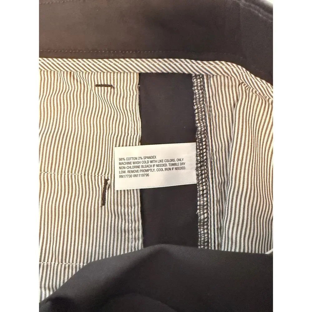Goodfellow & Co Every Wear Flat Front Shorts Black Chino Men’s Size 40 NWT